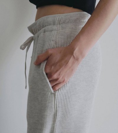 画像8: ワッフルワイドパンツ　Waffle Wide Pants