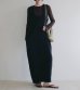 画像3: Uネックルーズワンピース　Uneck Loose Onepiece (3)