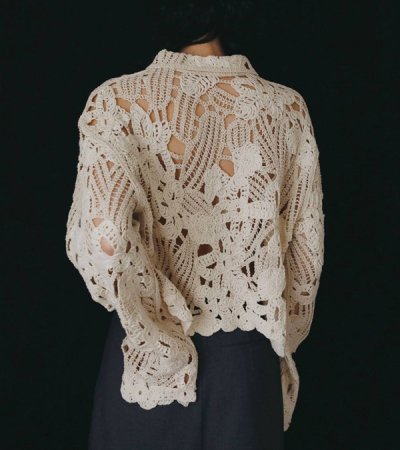 画像13: エンブロイダリーオーバーシャツ　Embroidery Over Shirts