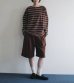 画像21: ボーダールーズロングTシャツ　Border Loose Long T-shirts (21)