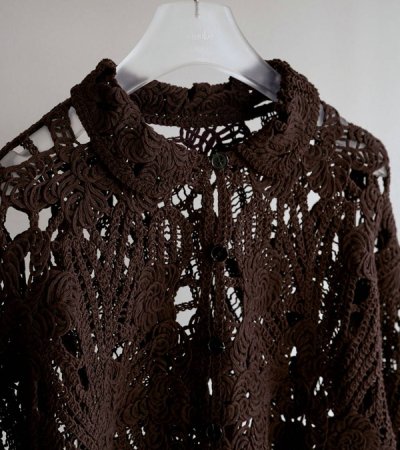 画像4: エンブロイダリーオーバーシャツ　Embroidery Over Shirts
