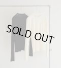 ベロアタイトップス　Velour Tie Tops