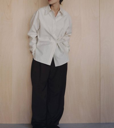 画像8: カシュクールコットンシャツ　Cachecoeur Cotton Shirts
