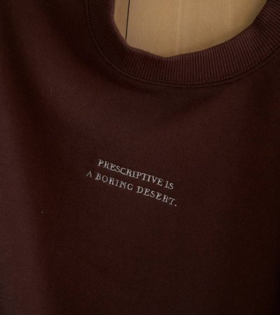画像5: エンブロイダリーオーバースウェット　Embroidery Over Sweat