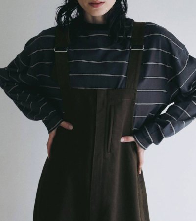 画像9: ボーダールーズロングTシャツ　Border Loose Long T-shirts