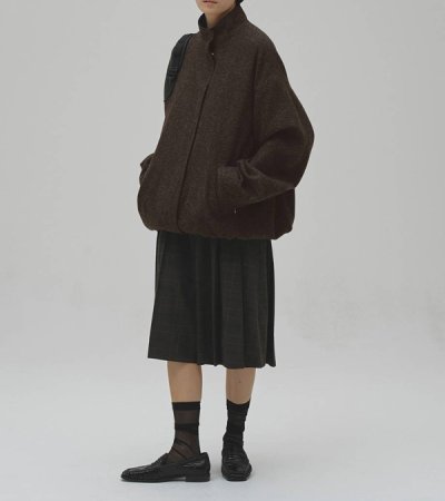画像6: シルクネップツイードブルゾン　Silknep Tweed Blouson