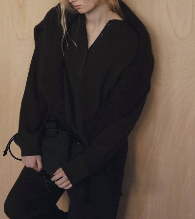画像17: ワッフルルーズヘンリートップス　Waffle Loose Henleytops