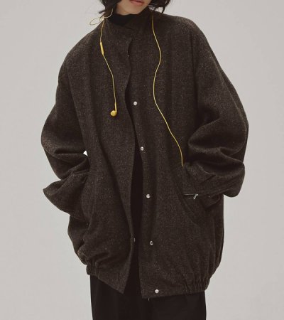 画像5: シルクネップツイードブルゾン　Silknep Tweed Blouson