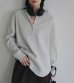 画像6: ワッフルルーズヘンリートップス　Waffle Loose Henleytops (6)