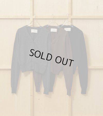 画像2: コットンカシミアカーディガン　Cotton Cashmere Cardigan