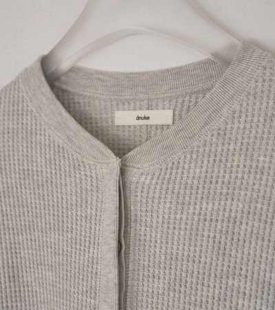 画像4: ワッフルルーズヘンリートップス　Waffle Loose Henleytops
