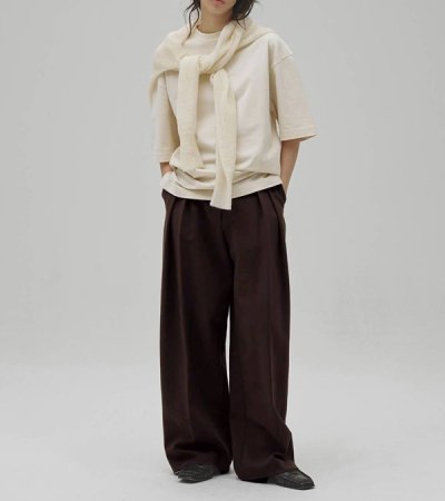 画像12: ボンディングワイドトラウザーズ　Bonding Wide Trousers