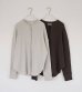 画像1: ワッフルルーズヘンリートップス　Waffle Loose Henleytops (1)