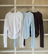 ギャザーコンパクトトップス　Gather Compact Tops