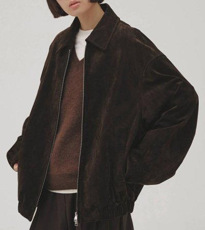 画像6: スエードジップブルゾン　Suede Zip Blouson