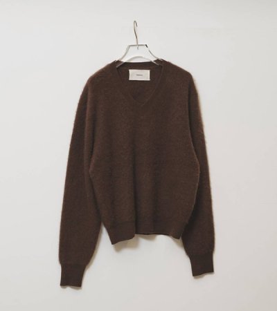 画像3: ウールカシミアVネックニット　Woolcashmere Vneck Knit