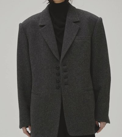 画像5: ウール100%オーバージャケット　Wool100% Over Jacket