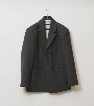 画像1: ウール100%オーバージャケット　Wool100% Over Jacket