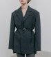 画像10: オーバルバックルナローベルト　Oval Backle Narrow Belt (10)