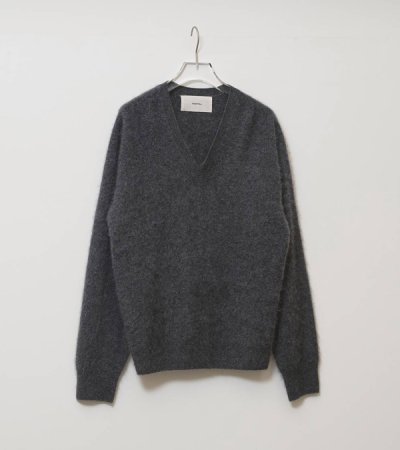 画像2: ウールカシミアVネックニット　Woolcashmere Vneck Knit