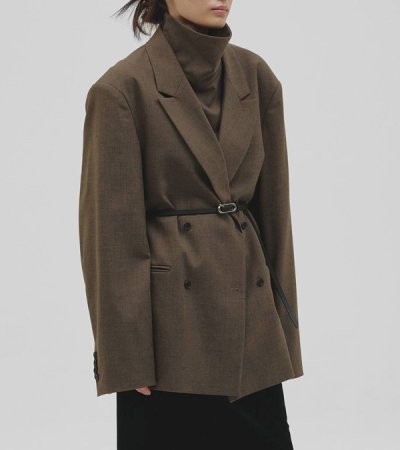 画像8: オーバルバックルナローベルト　Oval Backle Narrow Belt