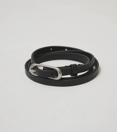 画像2: オーバルバックルナローベルト　Oval Backle Narrow Belt