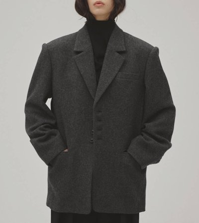 画像6: ウール100%オーバージャケット　Wool100% Over Jacket