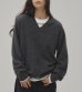 画像11: ウールカシミアVネックニット　Woolcashmere Vneck Knit (11)