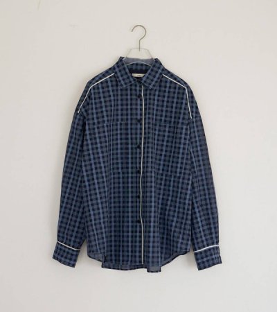 画像2: シアーチェックオーバーシャツ　Sheercheck Over Shirts