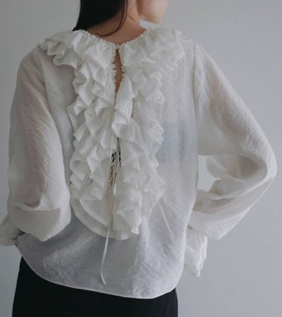 画像5: 2ウェイフリルブラウス　2way Frill Blouse