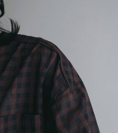 画像18: シアーチェックオーバーシャツ　Sheercheck Over Shirts