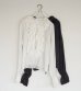 画像1: 2ウェイフリルブラウス　2way Frill Blouse (1)