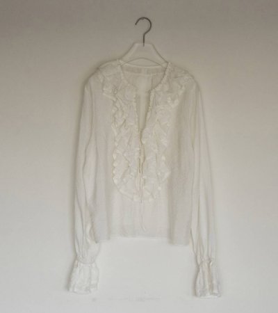 画像2: 2ウェイフリルブラウス　2way Frill Blouse