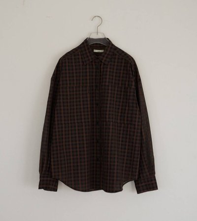 画像3: シアーチェックオーバーシャツ　Sheercheck Over Shirts