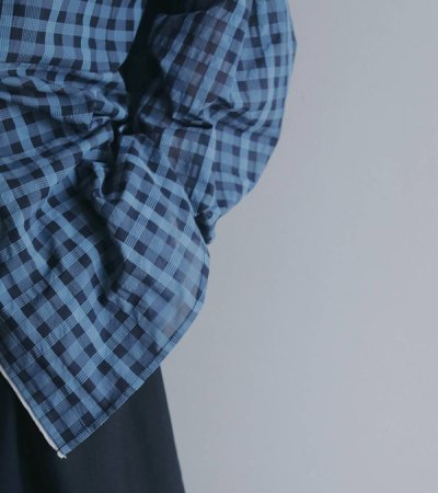 画像14: シアーチェックオーバーシャツ　Sheercheck Over Shirts