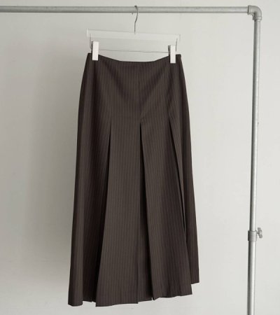 画像1: ストライププリーツスカート　Stripe Pleats Skirt
