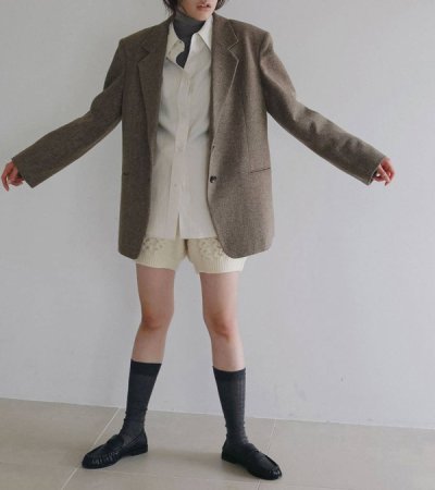 画像15: ヘリンボーンウールジャケット　Herringbone Wool Jacket