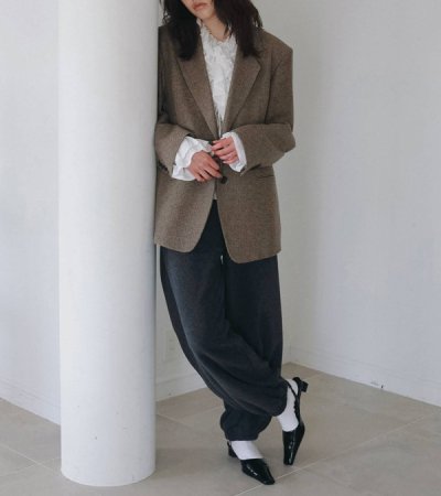 画像10: ヘリンボーンウールジャケット　Herringbone Wool Jacket