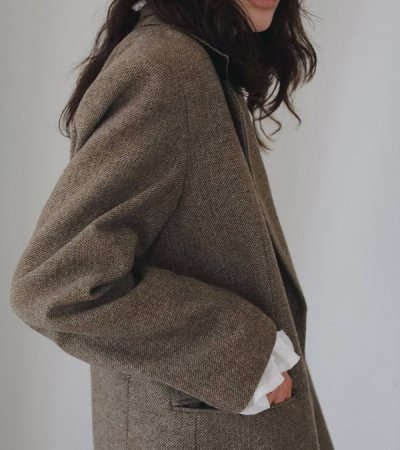 画像11: ヘリンボーンウールジャケット　Herringbone Wool Jacket