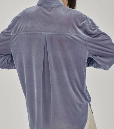 画像8: ラウンドヘムベロアシャツ　Roundhem Velour Shirts