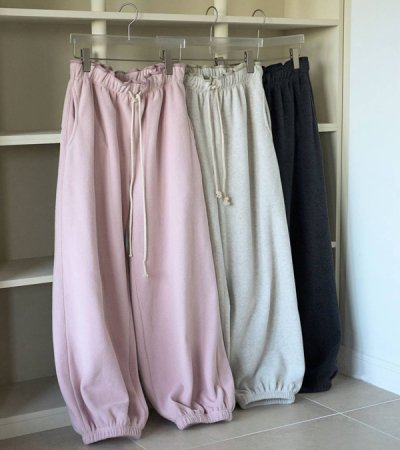 画像1: フリースラフパンツ　Fleece Rough Pants