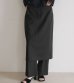 画像1: ウールレイヤードパンツ　Wool Layered Pants (1)