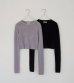 画像1: クルーネックベロアニット　Crewneck Velour Knit (1)