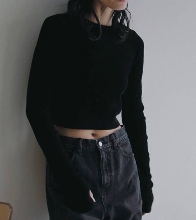画像11: クルーネックベロアニット　Crewneck Velour Knit