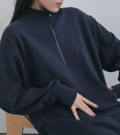 画像5: ハーフジップスウェットワンピース　Halfzip Sweat Onepiece