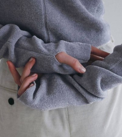 画像10: クルーネックベロアニット　Crewneck Velour Knit