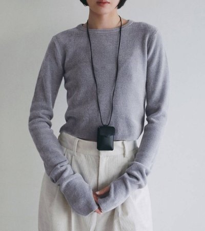 画像5: クルーネックベロアニット　Crewneck Velour Knit