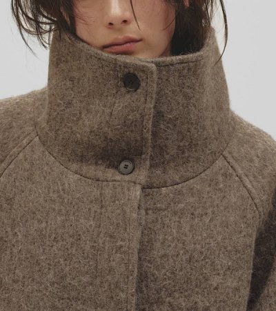 画像7: スタンドカラーラグランコート　Standcollar Raglan Coat
