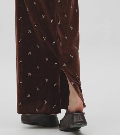 画像9: プティーフラワーベロアスカート　Petit Flower Velour Skirt