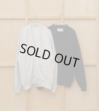 コットンブラッシュドカーディガン　Cotton Brushed Cardigan